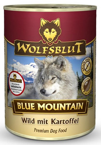 Wolfsblut Dog Blue Mountain Premium Dog Food with Venison 395g