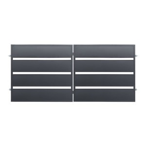 Polbram Gate Steel Group Leda 3.5 x 1.58 m, galvanized, anthracite