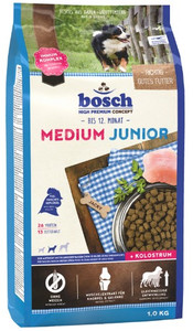 Bosch Dog Food Medium Junior Breed 1kg