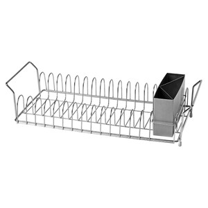 Cooke & Lewis Dish Drying Rack, stainless steel