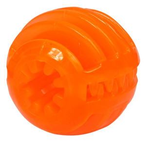 Dingo Dog Toy Ball for Treats 7.5cm, orange