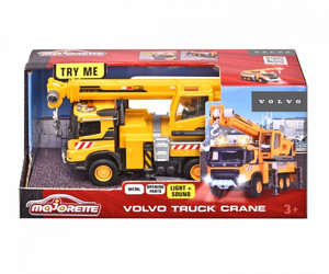 Majorette Volvo Truck Crane 22 cm 3+