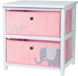 Children's Cabinet with Drawers Oland, pink