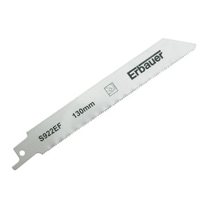 Erbauer Universal Fitting Reciprocating Saw Blade S922EF, 2-pack