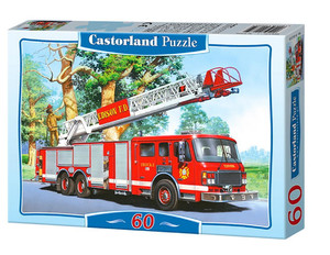Castorland Children's Puzzle Fire Engine 60pcs 5+