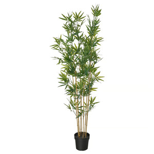 FEJKA Artificial potted plant, in/outdoor/bamboo, 21 cm