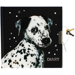 Secret Diary with Lock & Key Dalmatian