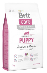 Brit Care Dog Food Grain Free Puppy Salmon & Potato 3kg