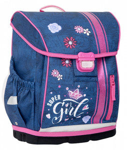 Hama Schoolbag Backpack 1 Class Jeans Girl