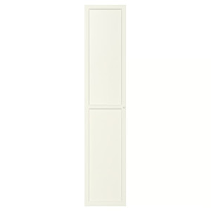 OXBERG Door, white, 40x192 cm