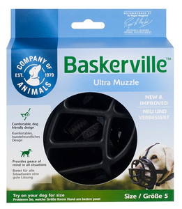 Baskerville Ultra Muzzle Size 5, black