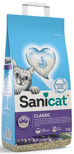 Sanicat Cat Litter Classic Lavender 10L