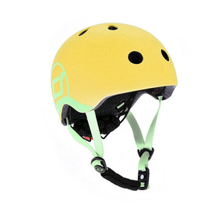 SCOOTANDRIDE Helmet for children XXS-S 1-5 years, Lemon