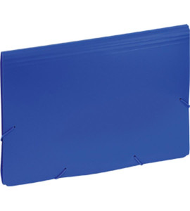 Expanding Accordion Folder A4, blue