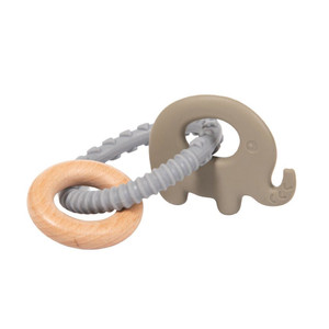 Bo Jungle B-Teether Elephant Blue