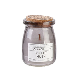 Scented Candle Bougie White Musk