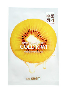 SAEM Natural Gold Kiwi Mask Sheet