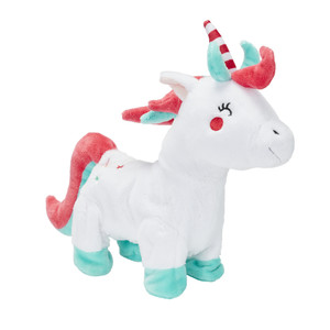 Christmas Soft Toy with Sound Unicorn