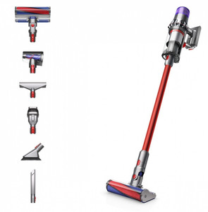 Dyson V11 Fluffy Cordless Stick Vacuum Cleaner, Nickel/Red