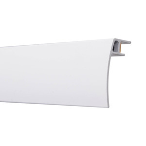 Curtain Track Rail Cover 150 cm, white