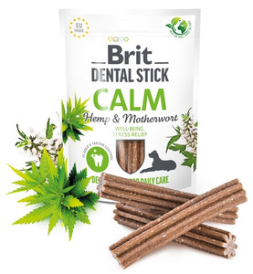 Brit Dental Stick Calm with Hemp & Motherwort​ Dog Dental Stick 251g