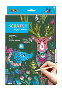 Avenir Scratch A4 Magical Animals 7+