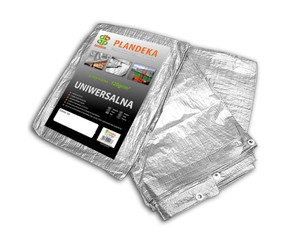 Bradas Tarpaulin Silver/Grey, assorted colours, 120g  4* 6m