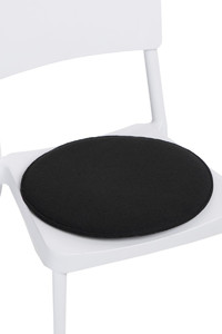 Chair Pad, round black
