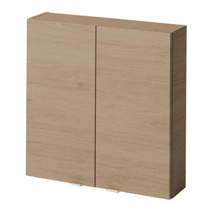 Bathroom Wall Cabinet GoodHome Imandra 60x60x15cm, wood