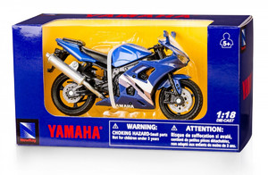 Motorcycle Yamaha YZF-R6 1:18 5+
