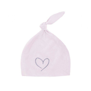 Effiki Cotton Baby Cap, powder pink, 1-3m