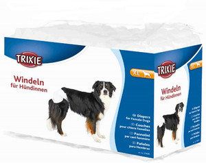 Trixie Diapers for Female Dogs XL 12pcs