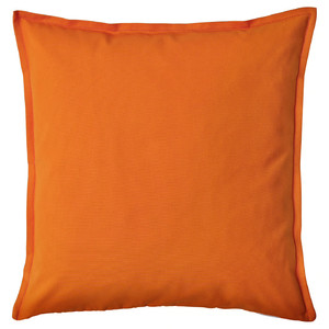 GURLI Cushion cover, bright orange, 50x50 cm