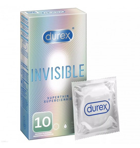Durex Condoms Invisible A10 extra thin 10pcs