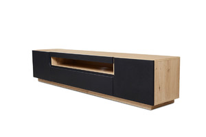 TV Cabinet Loftia, artisan/matt black