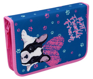 Hama Pencilcase Pencil Case Blue Dog