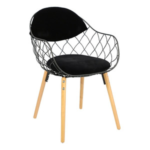 Chair Jahi, black/black/natural