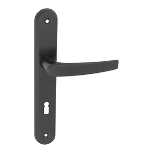 Door Handle Metro 72 mm, black