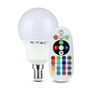 V-TAC Bulb LED Smart E14 3.5W P45 RGB 4000K