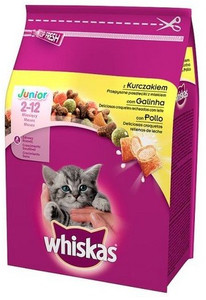 Whiskas Cat Food Junior Chicken 300g