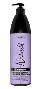JOANNA Professional Keratin Rebuilding Shampoo for Weak, Brittle & Rough Hair 1l
