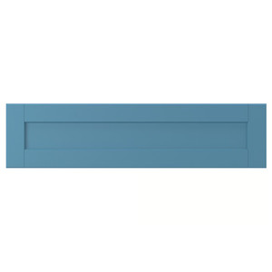 LERHYTTAN Drawer front, blue, 80x20 cm