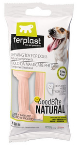 Ferplast GoodBite Natural Dog Chewing Toy 2-pack Ham XS 15g