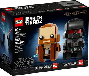 LEGO BrickHeadz Obi-Wan Kenobi™ & Darth Vader™ 10+