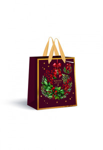 Premium Christmas Gift Bag, Large, 26.5x33x13 cm, set
