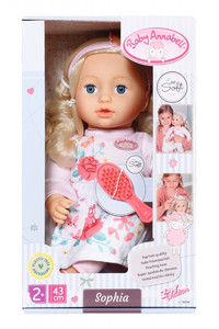 Zapf Baby Annabell Doll Sophia 43cm 2+