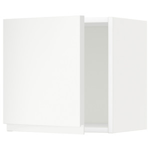 METOD Wall cabinet, white/Voxtorp matt white, 40x40 cm