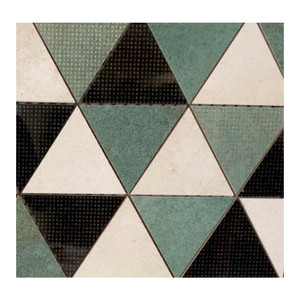 Mosaic TIle Margot Arte 32.8 x 25.8 cm, 1pc, green