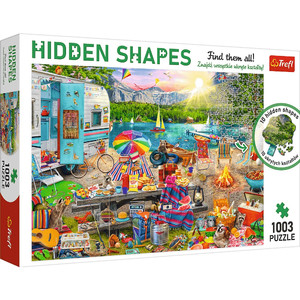 Trefl Jigsaw Puzzle Hidden Shapes Caravan Trip 1003pcs 14+