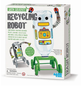 4M Green Creativity Trash Robot 5+
